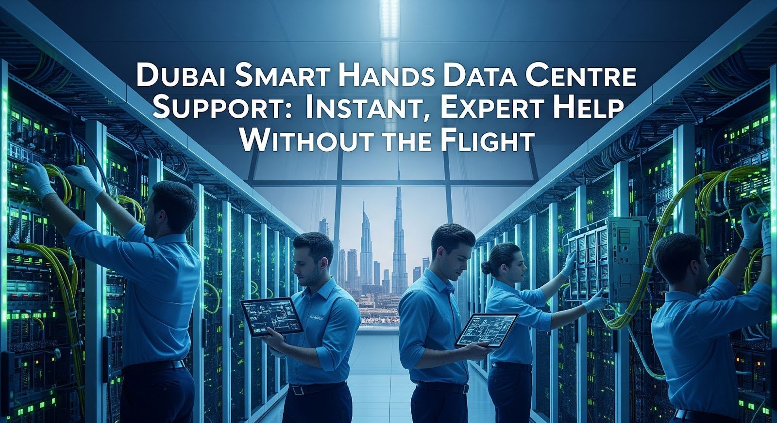 Dubai Smart Hands Data Centre Support: Instant, Expert Help Without the Flight