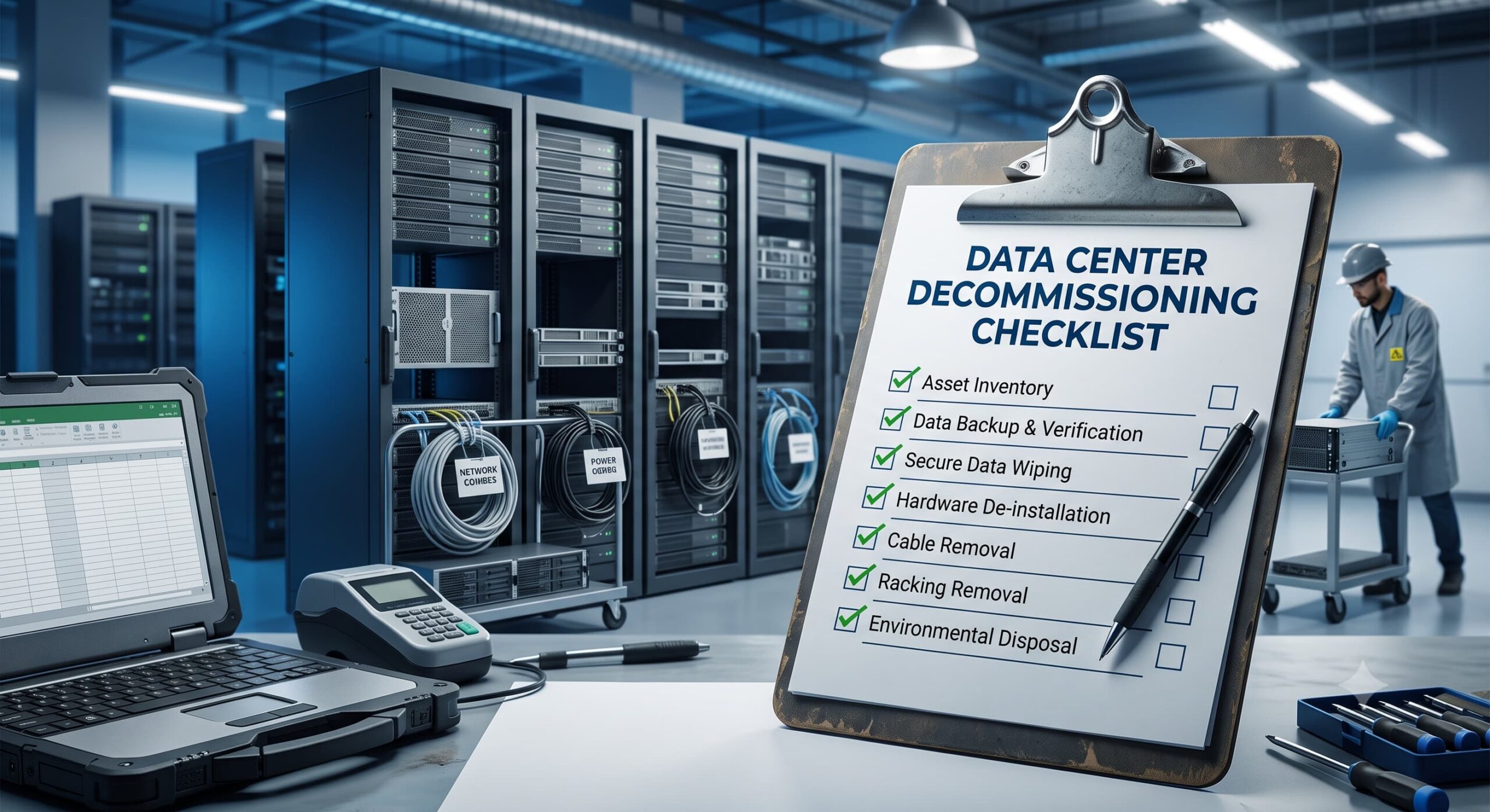 Data Center Decommissioning Checklist