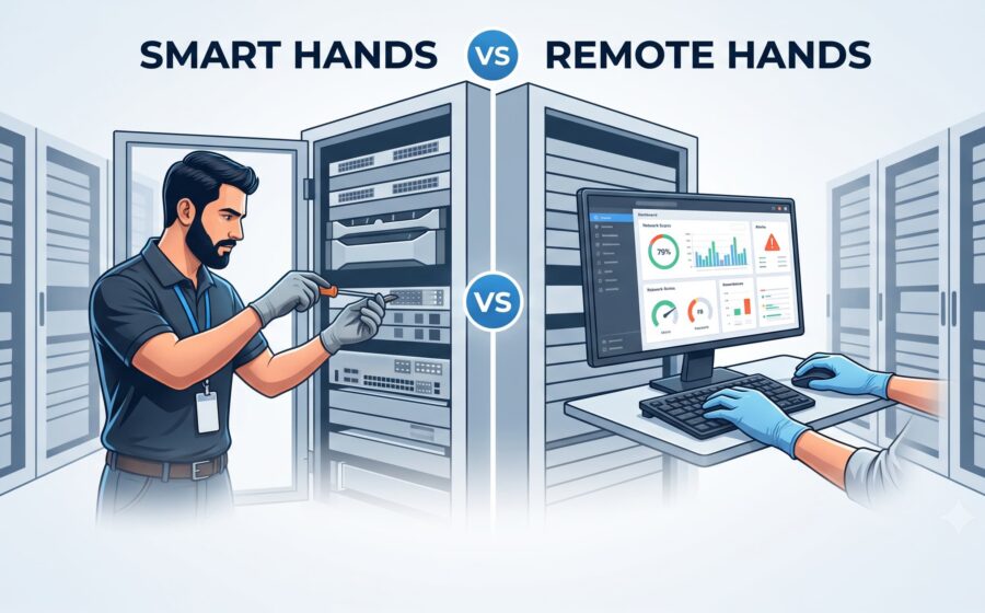 Smart Hands vs Remote Hands: What’s the Difference and Which Do You Need?