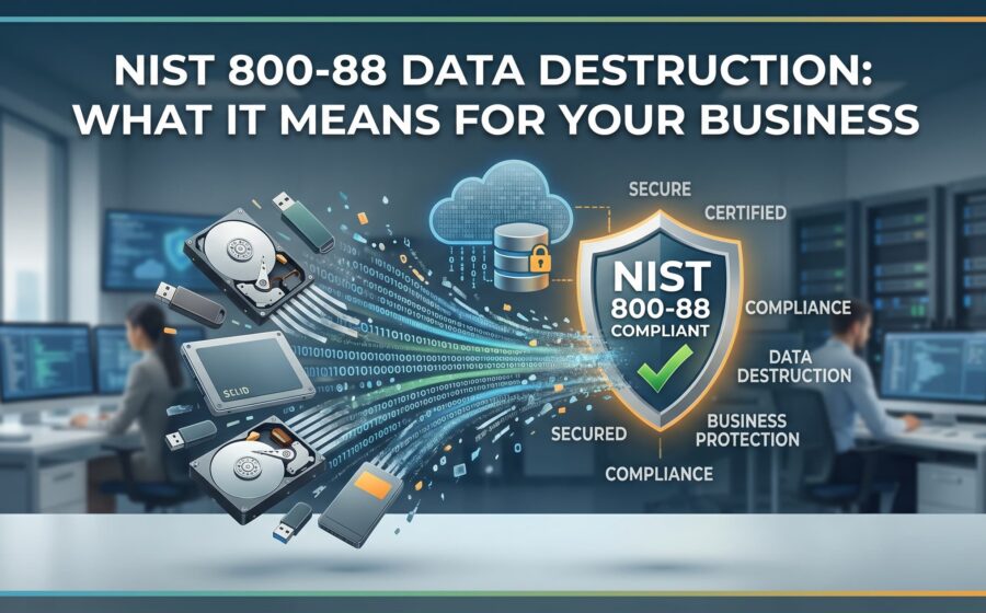 NIST 800-88 Data Destruction: What It Means for Your Business